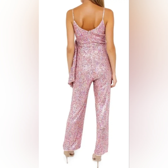 Saylor Jumpsuit Sequin Pantsuit - Picture 4 of 9